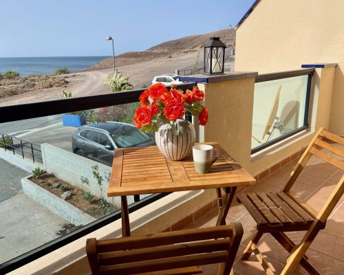 Balkon mit Meerblick