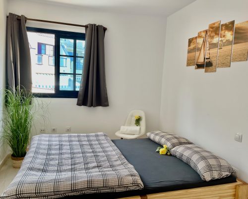 Schlafzimmer 2 mit Doppelbett